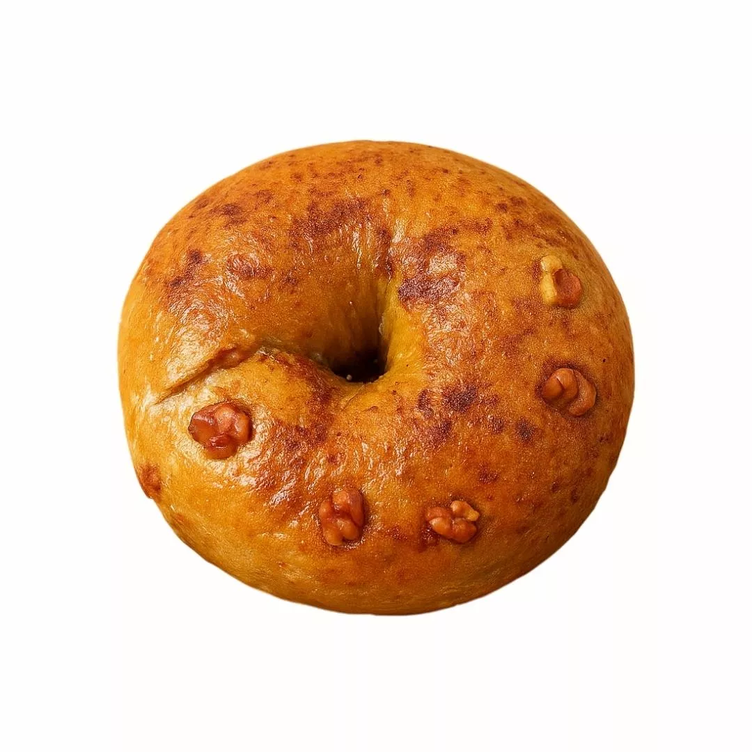 肉桂糖熊(核桃米貝果X肉桂糖霜)