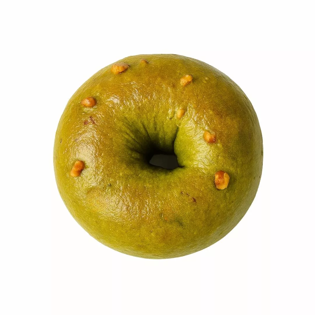 抹茶核熊(抹茶核桃米貝果)