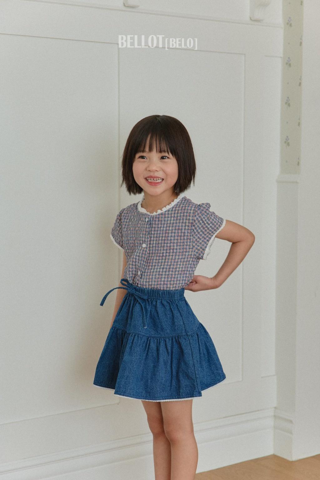 23P正韓夏季牛仔蛋糕裙