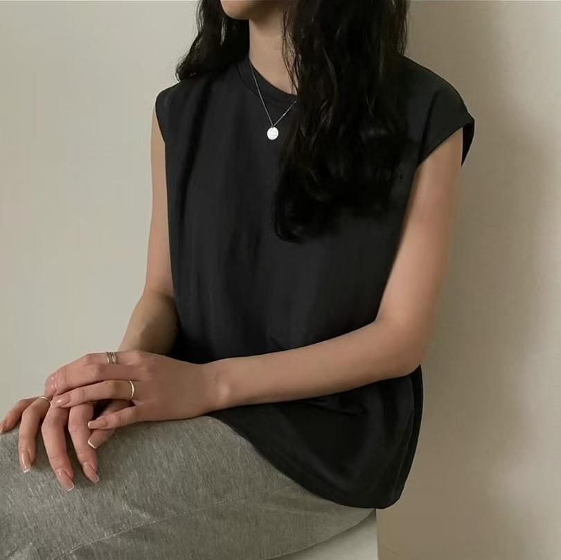 23P正韓夏季基本素面背心