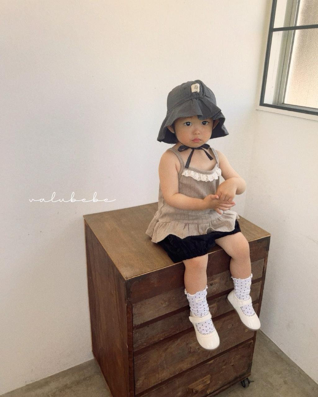 正韓Valubebe 23P 小背心微荷葉裙擺