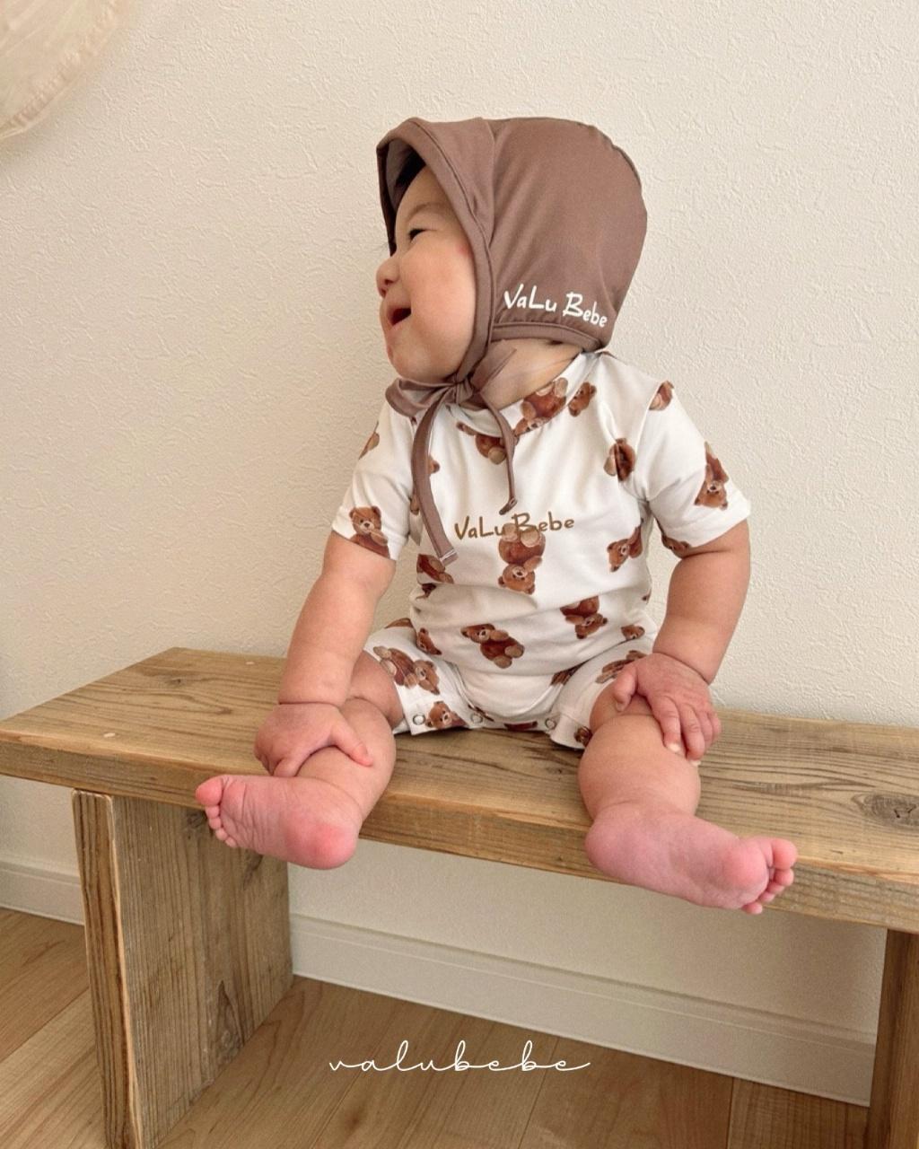 正韓Valubebe 23P綁帶游泳帽