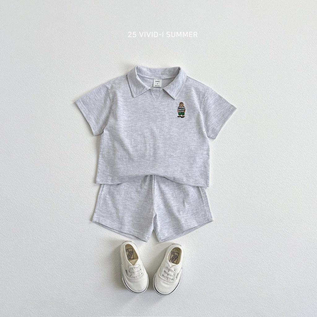 正韓Vividi 23P韓系熊熊POLO套裝