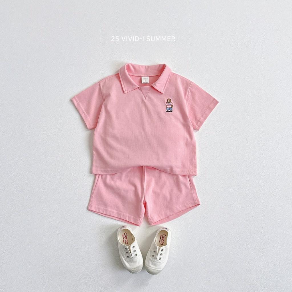 正韓Vividi 23P韓系熊熊POLO套裝