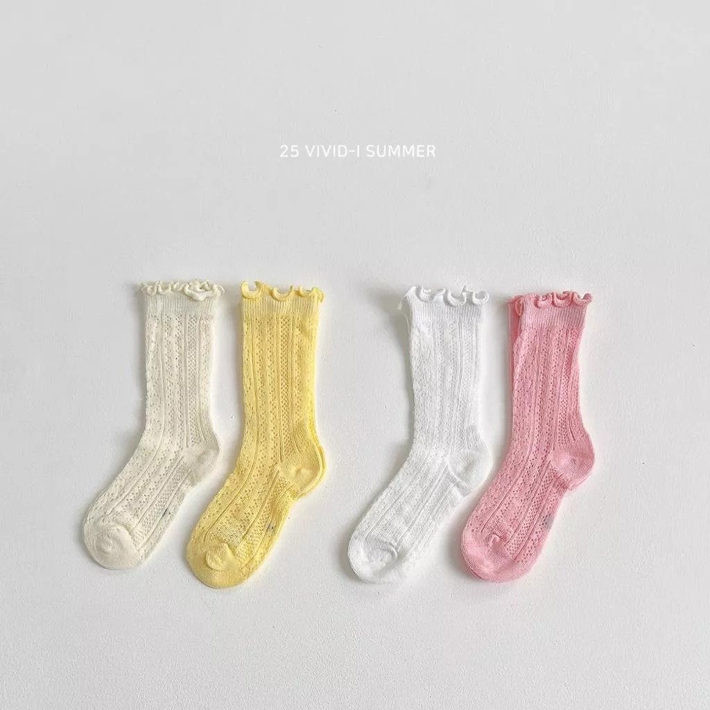 正韓Vividi 23P夏日薄網襪子