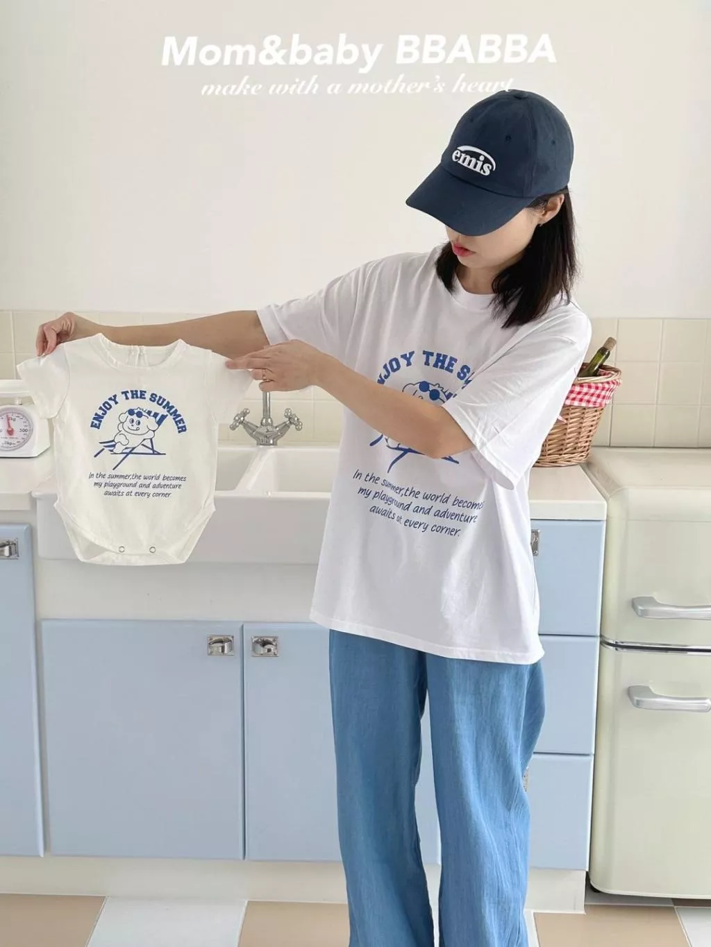 23P正韓墨鏡狗狗短T-Mom