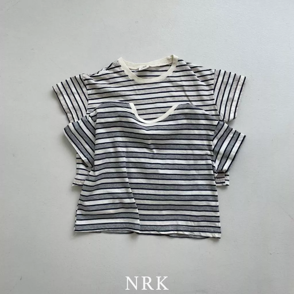 Nrk 25P 粗條紋休閒上衣