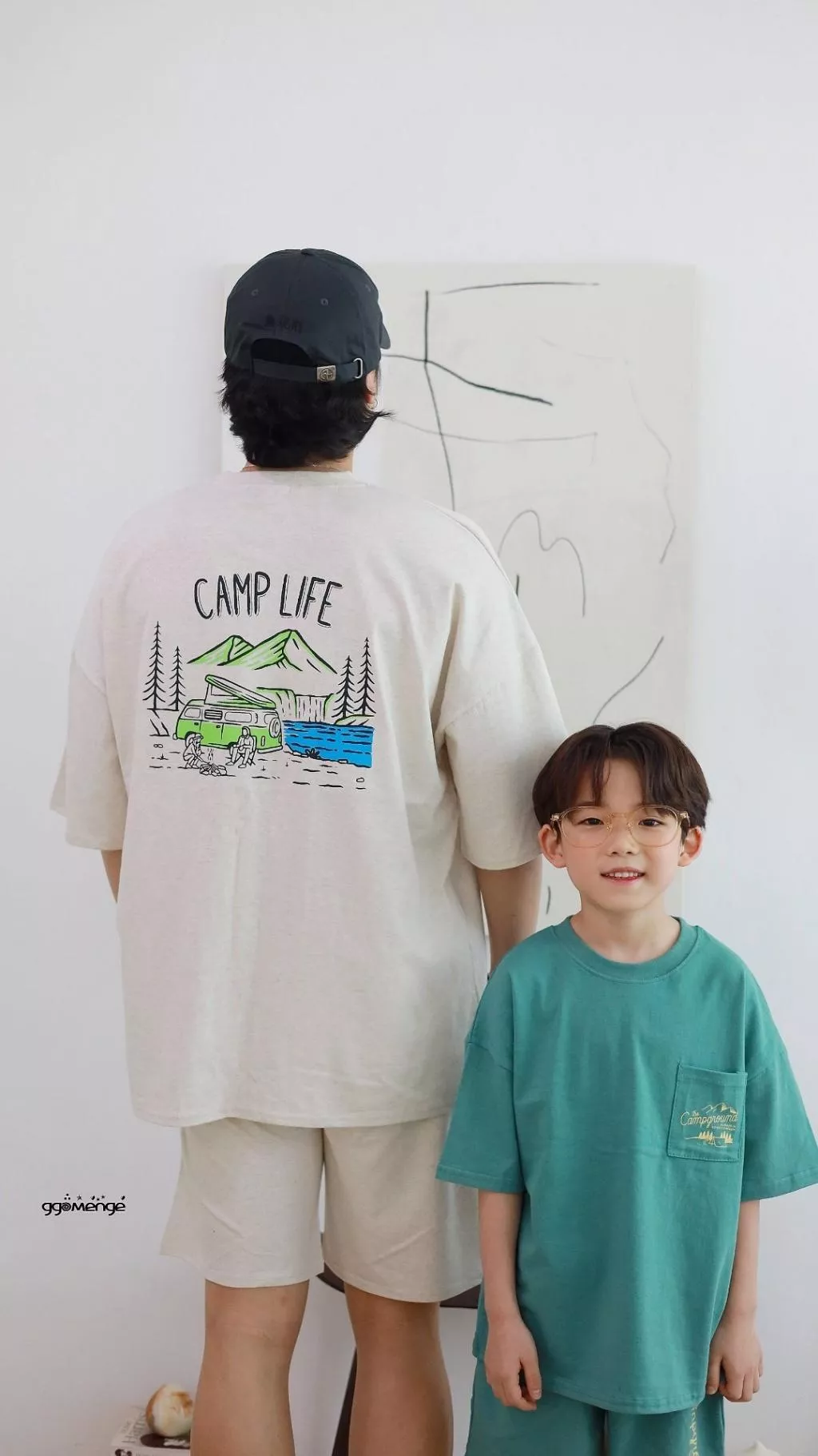 Ggomenge 23P正韓LIFE口袋親子套裝
