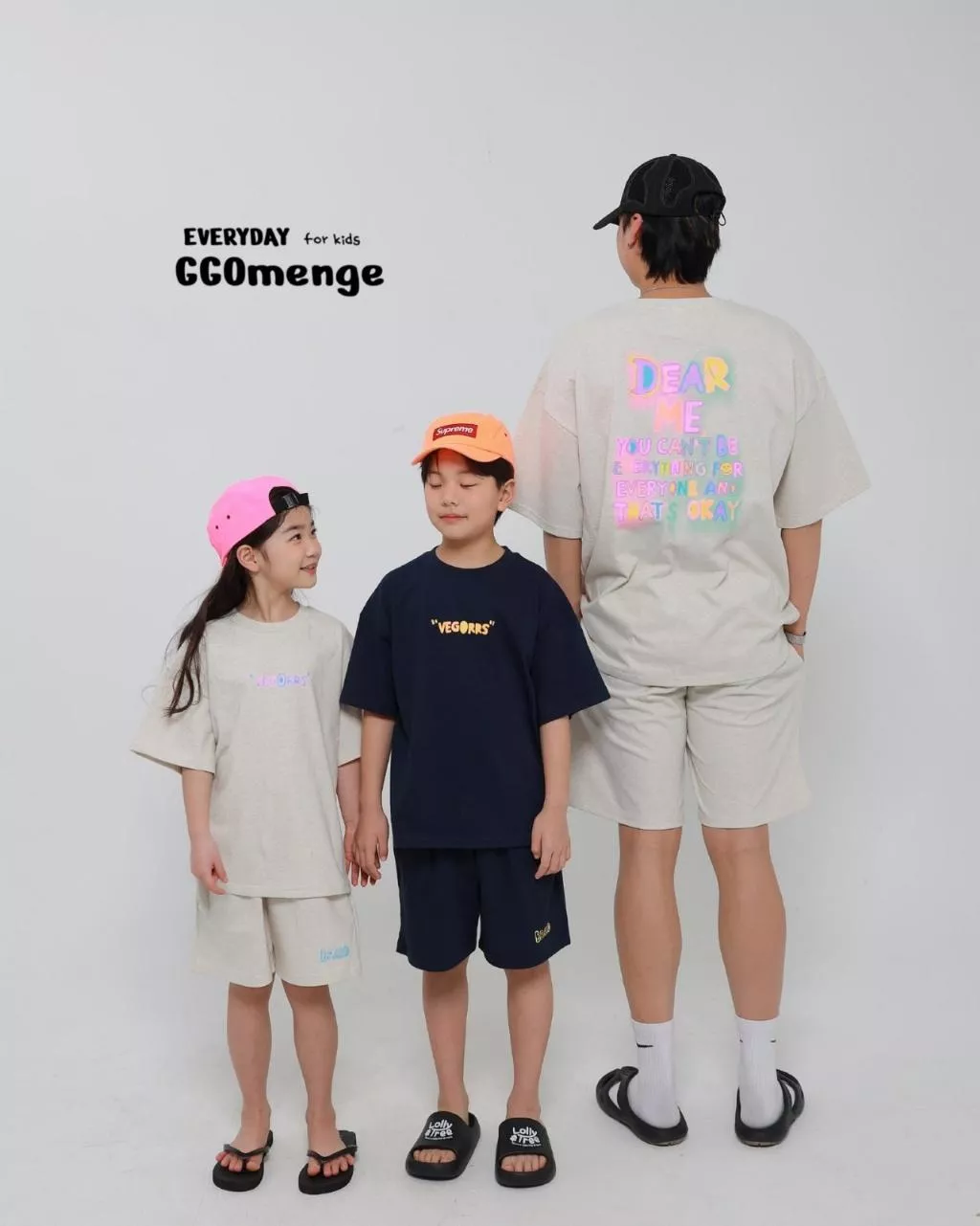 Ggomenge 23P正韓塗鴉親子套裝