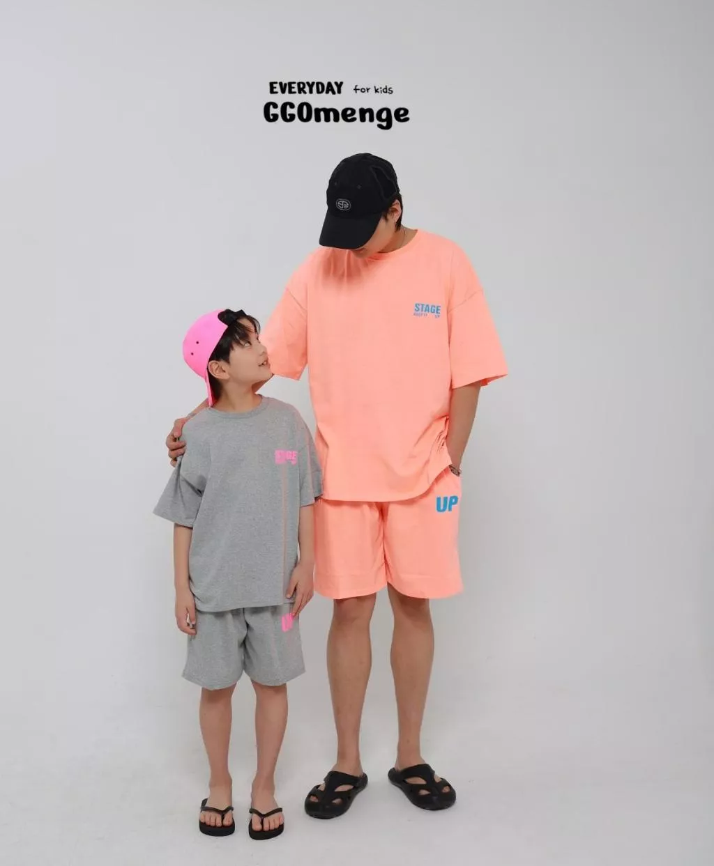 Ggomenge 23P正韓帥氣熊親子套裝