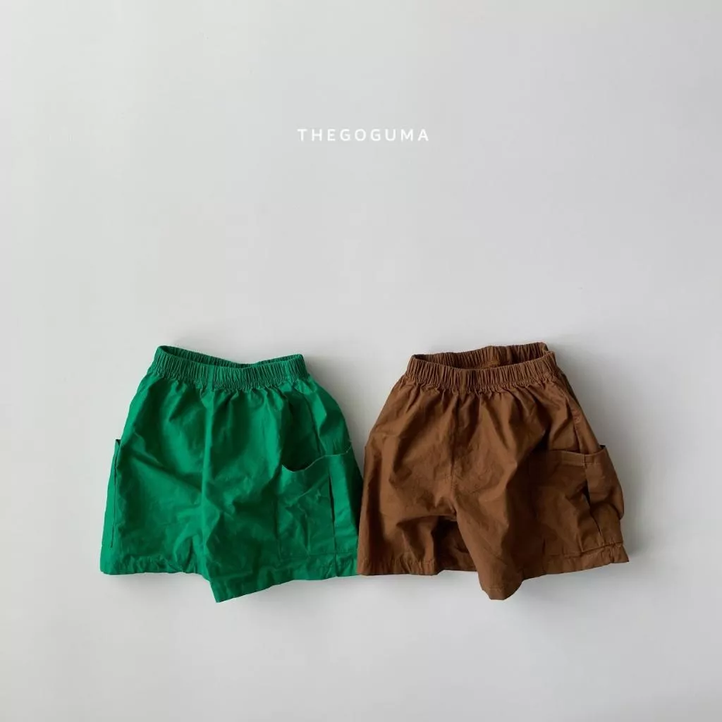 The goguma 25P 寬口袋休閒褲