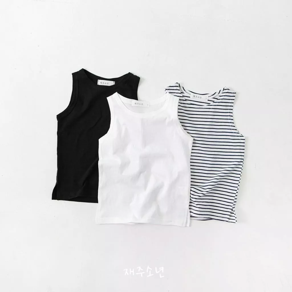 Wittyboy 25P 素面寬背心