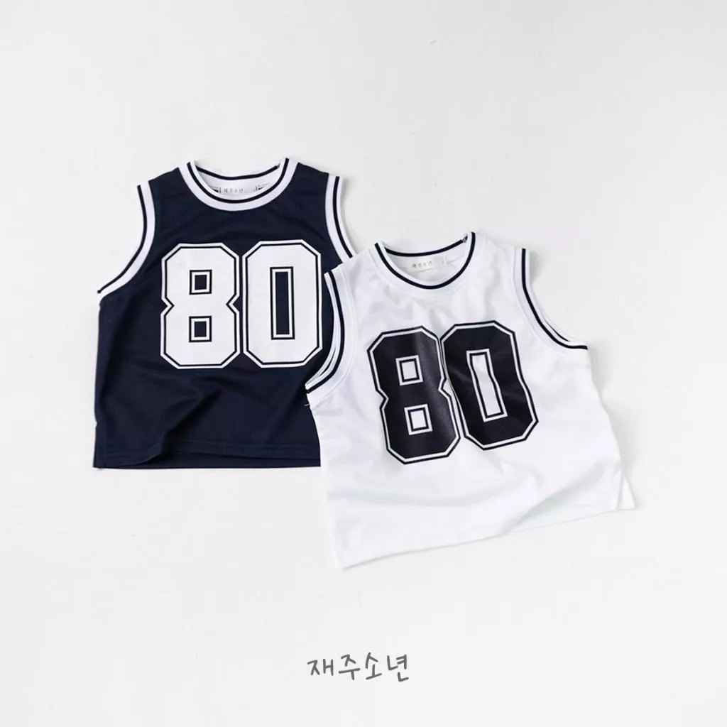 Wittyboy 25P 數字球衣款休閒背心