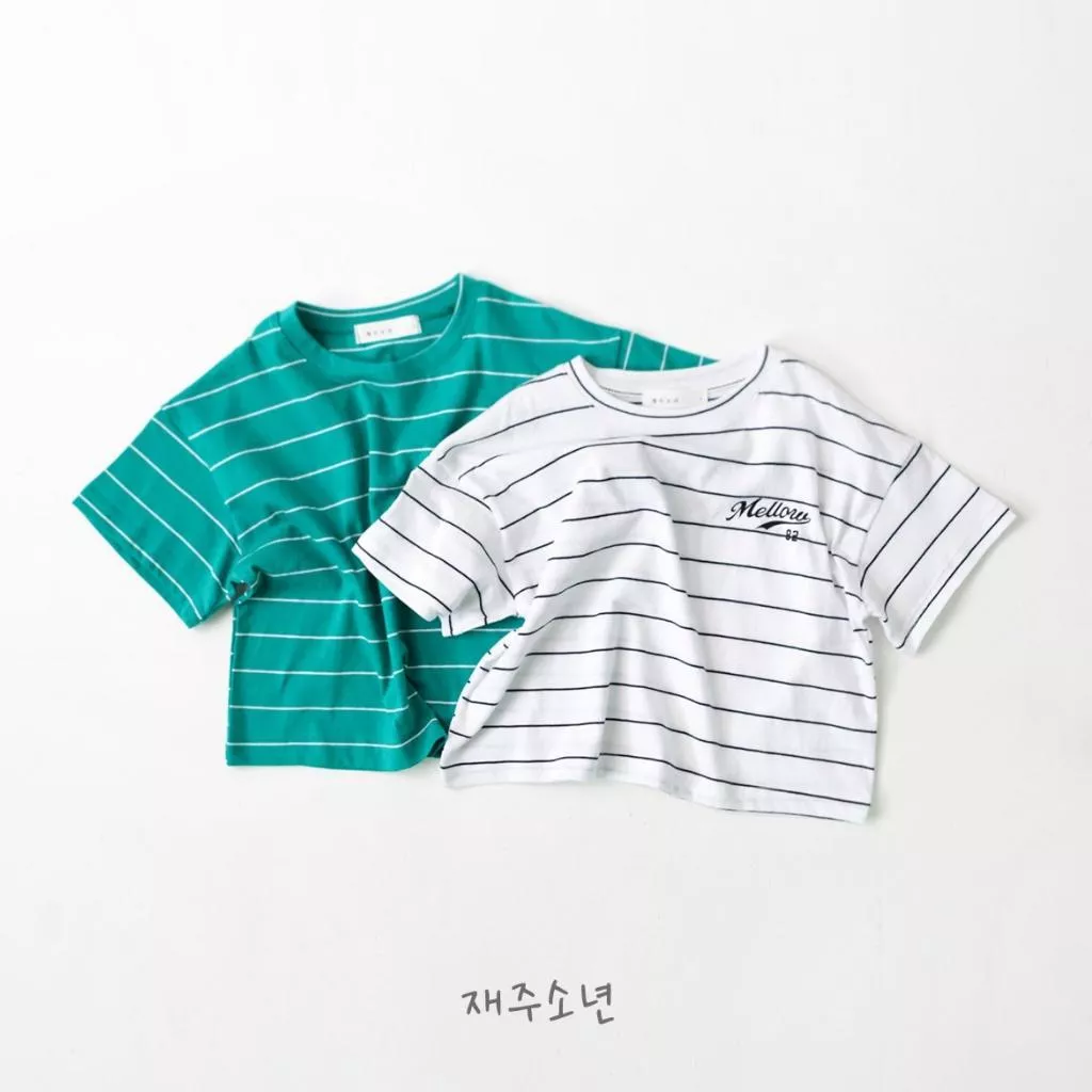 Wittyboy 25P 素色細條紋休閒上衣