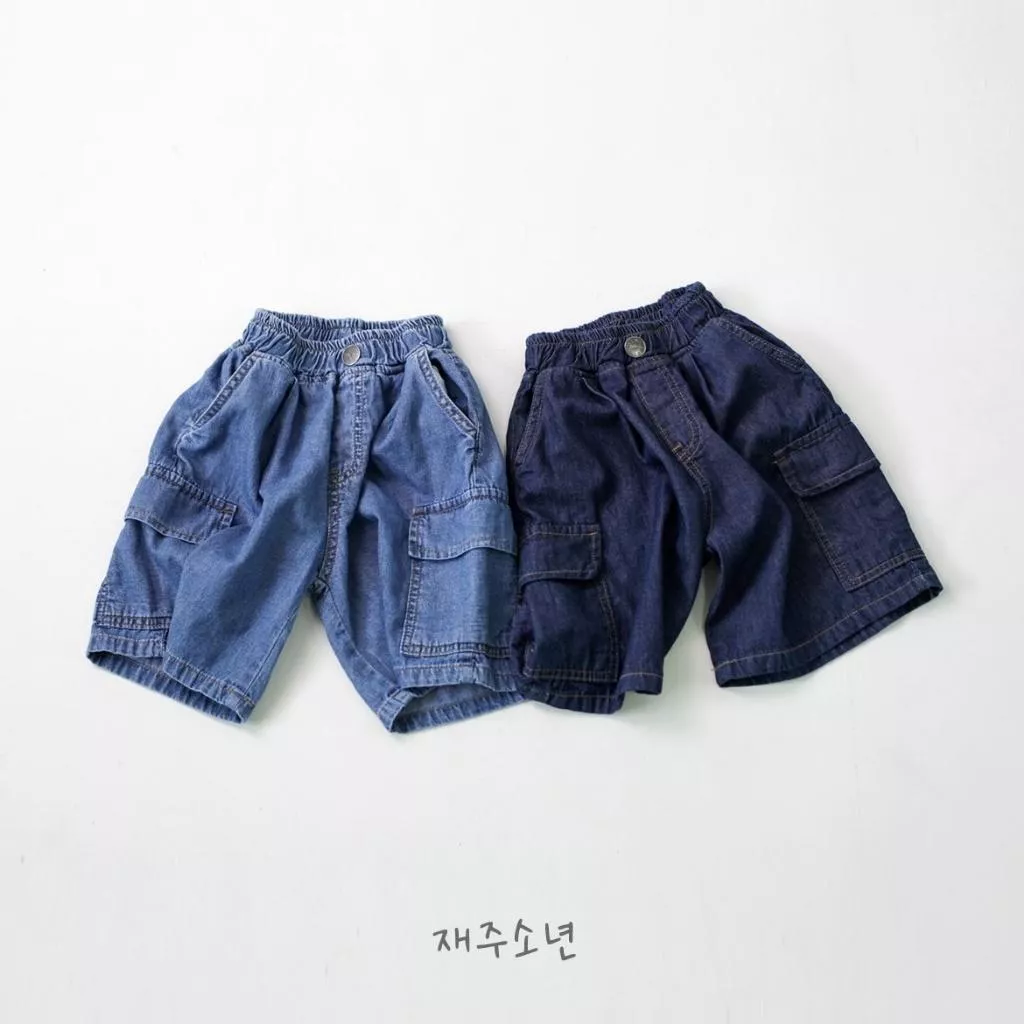 Wittyboy 25P 大口袋五分寬褲