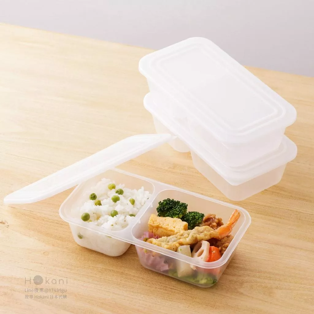現貨🇯🇵日本熱銷✨冷凍微波食物分隔保鮮盒
