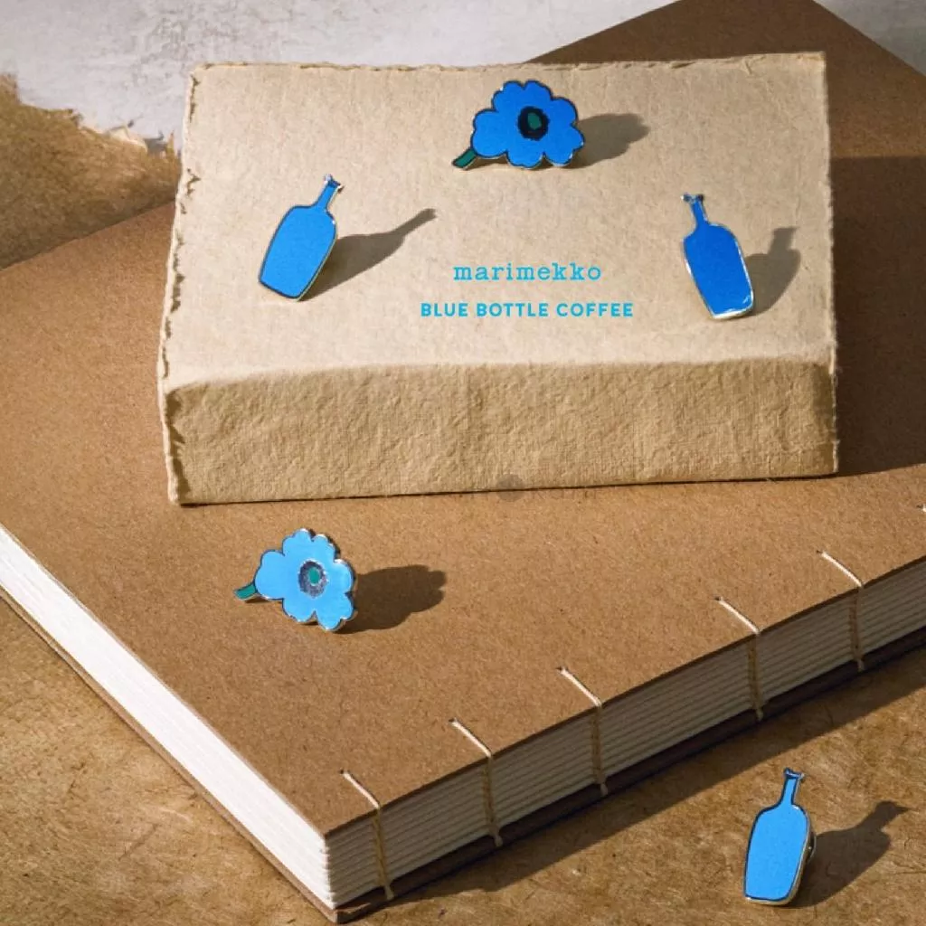 現貨🇯🇵絕版限定 Marimekko x bluebottle 聯名✨限量徽章別針