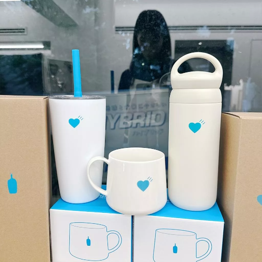 現貨💙日本限定🇯🇵Humanmade x Blue bottle 聯名保溫杯馬克杯咖啡杯