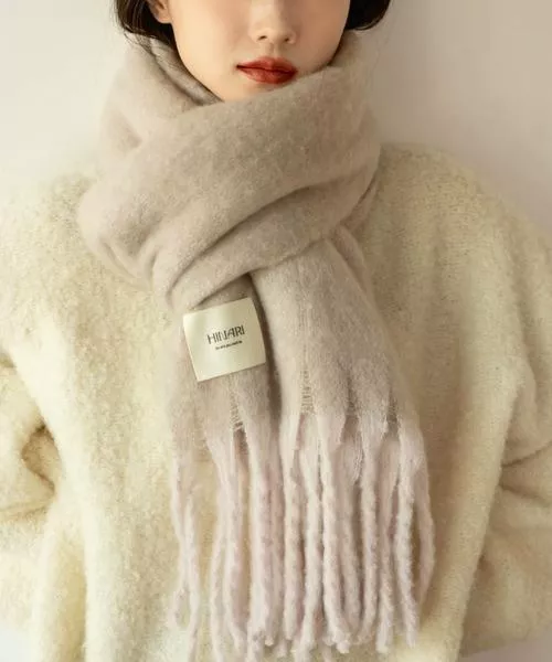 現貨🇯🇵 2025 新款 🕊️ 日本 Hinari 暈染流蘇圍巾
