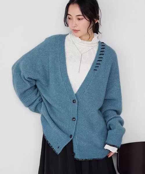 預購🇯🇵自留款🤍混色V領開襟外套