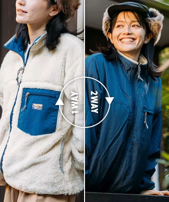 預購🇯🇵一件兩穿！冬日必收防潑水羊羔毛雙面機能外套