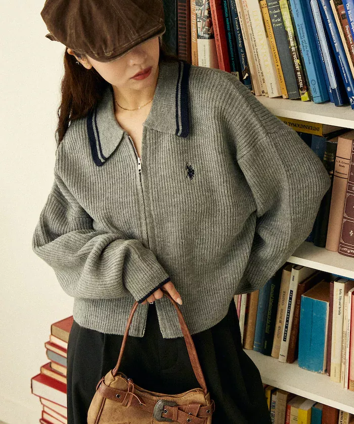 現貨🇯🇵U.S. POLO ASSN. 雙色針織衫