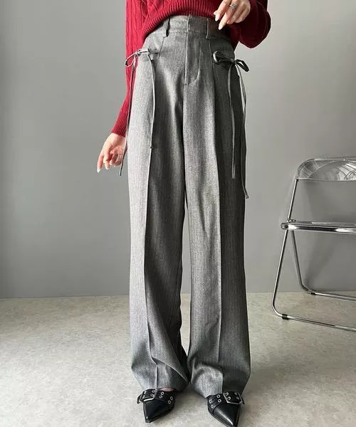 預購🇯🇵Classical Elf 蝴蝶結直紋西裝褲