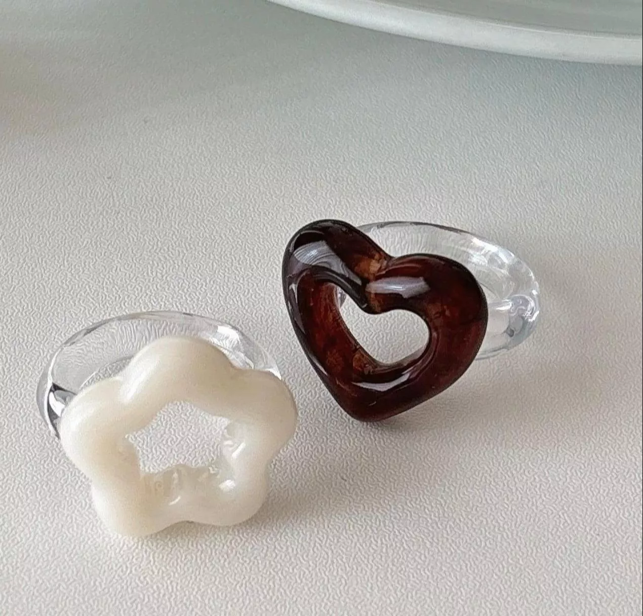 預購🇯🇵日本 Soufflé Heart 泡泡之心♡手工戒｜可可之吻