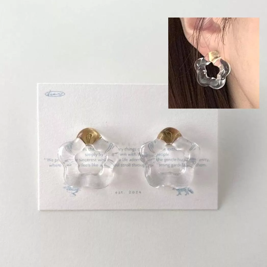 預購🇯🇵日本 Soufflé Flower 泡泡之花✿手工耳環