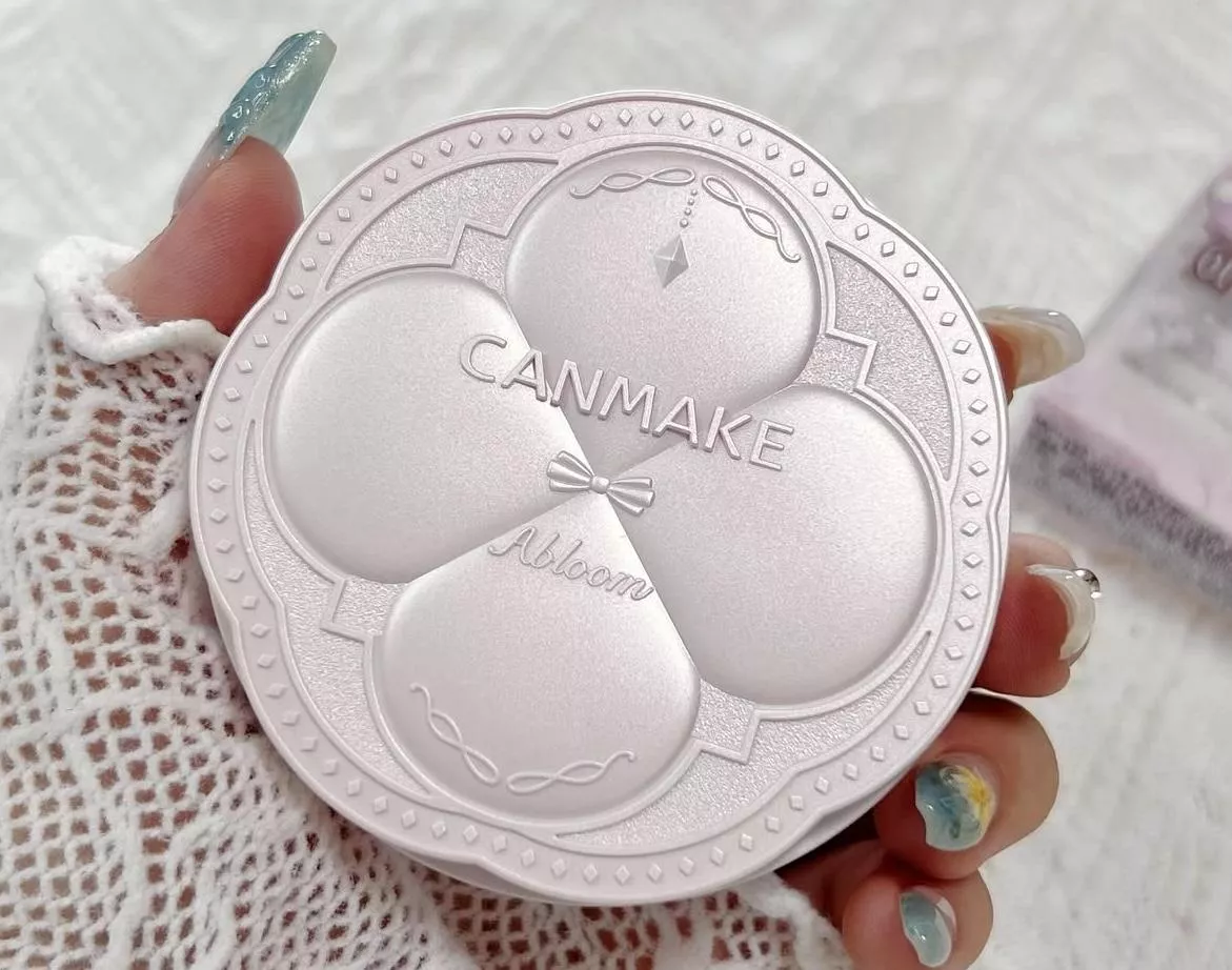 現貨🇯🇵Canmake 40 週年限定🌷棉花糖蜜粉餅珍珠粉盒