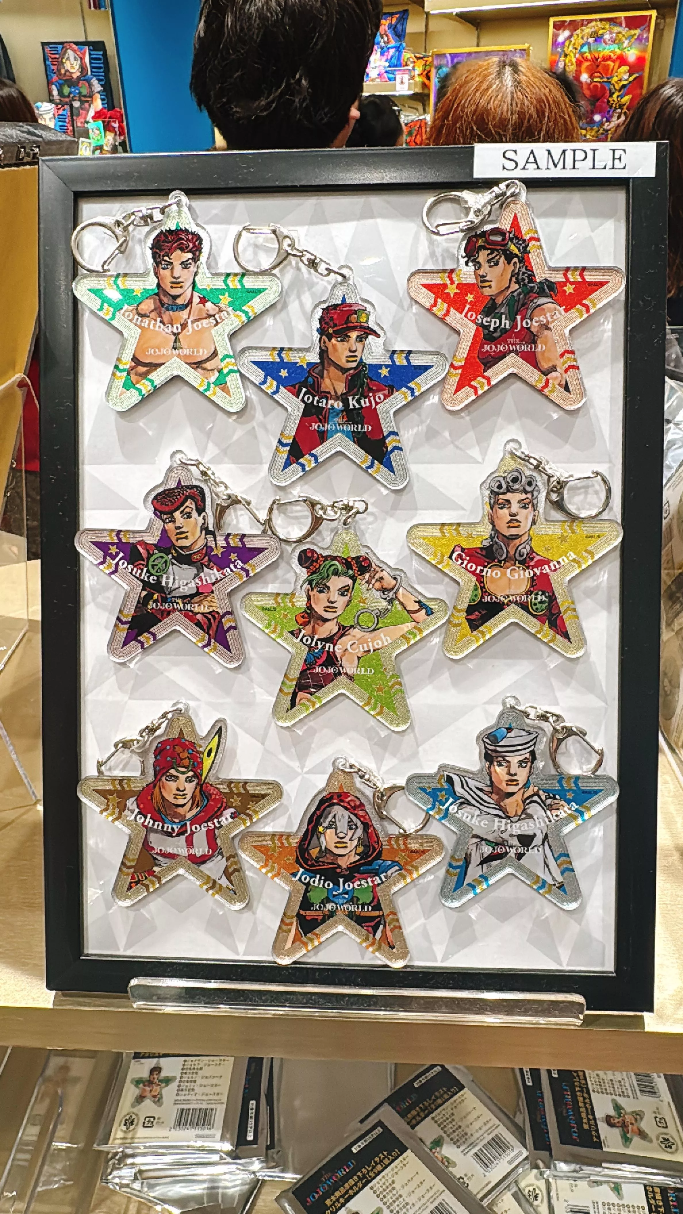 THE JOJO WORLD 荒木老師星形插畫人物盲包