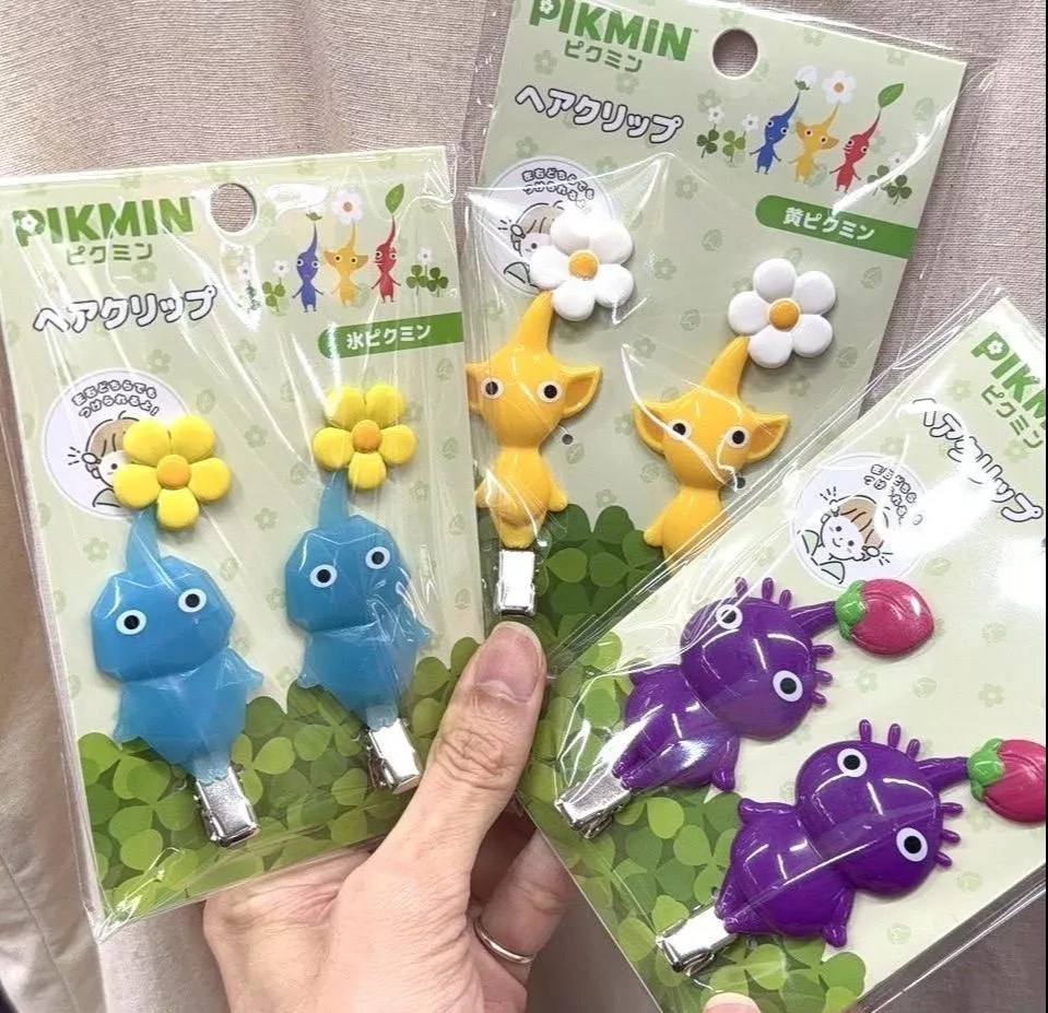 預購🇯🇵任天堂皮克敏髮夾
