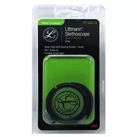 3M™ Littmann® 心臟科精密型聽診器配件組  40018 心臟精密型下環薄膜組-灰色+耳豆