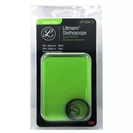 3M™ Littmann® 心臟科精密型聽診器配件組 40013 嬰兒聽診器下環黑*1.灰*1+薄膜*1