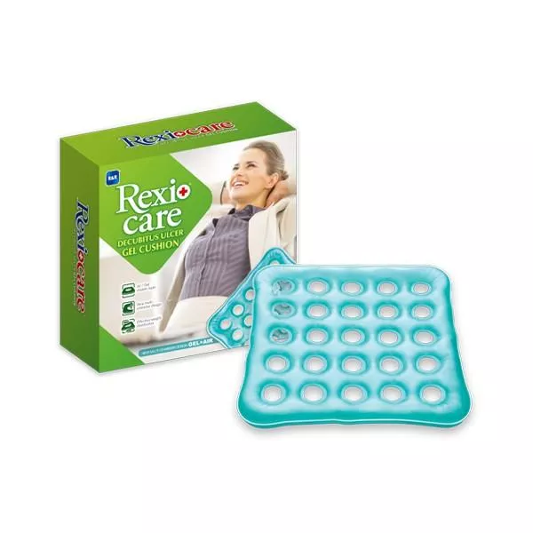 瑞斯方形凝膠減壓充氣坐墊