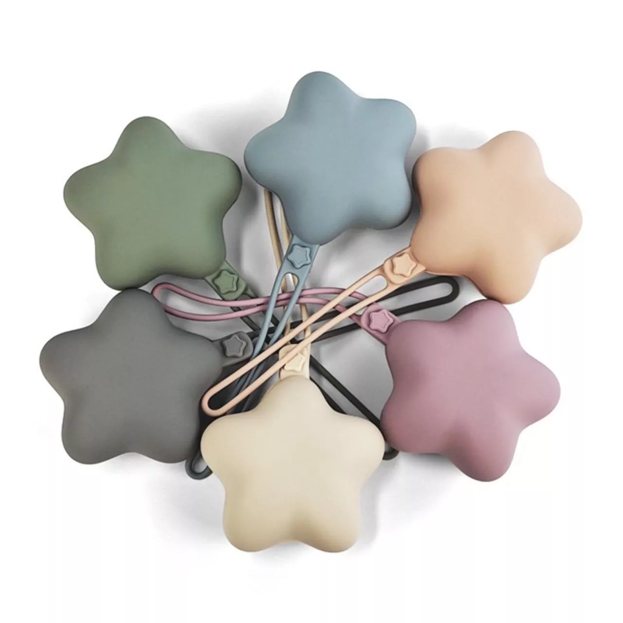 《AB368》莫蘭迪色系奶嘴矽膠收納盒