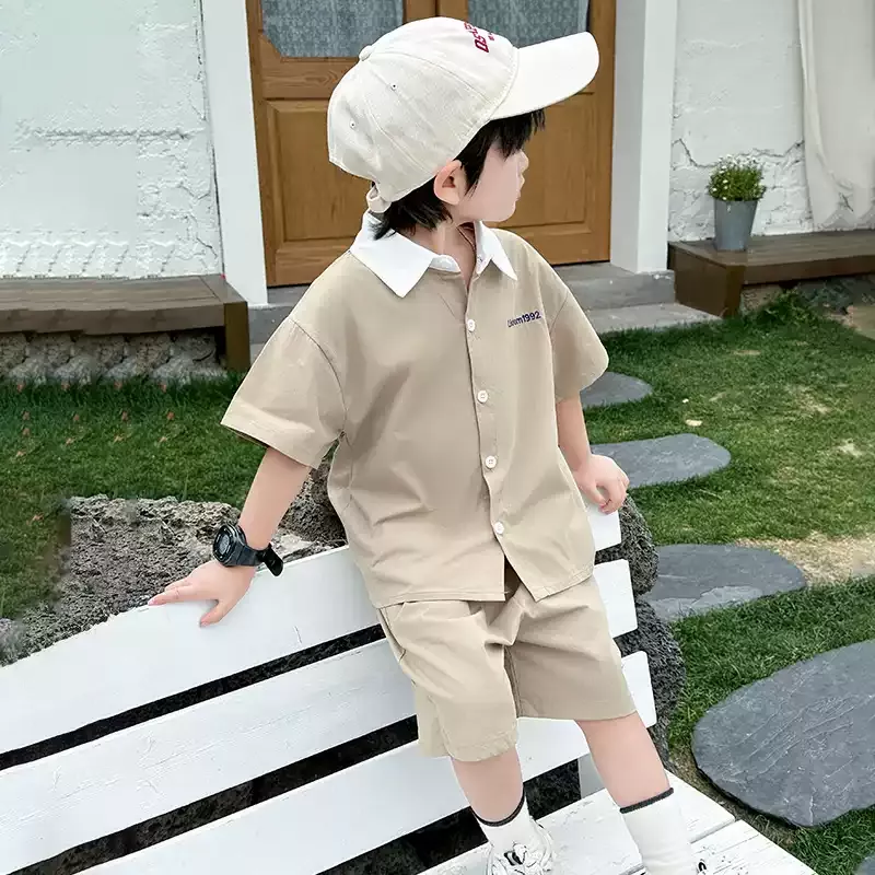 《AB536》韓版簡約襯衫套裝