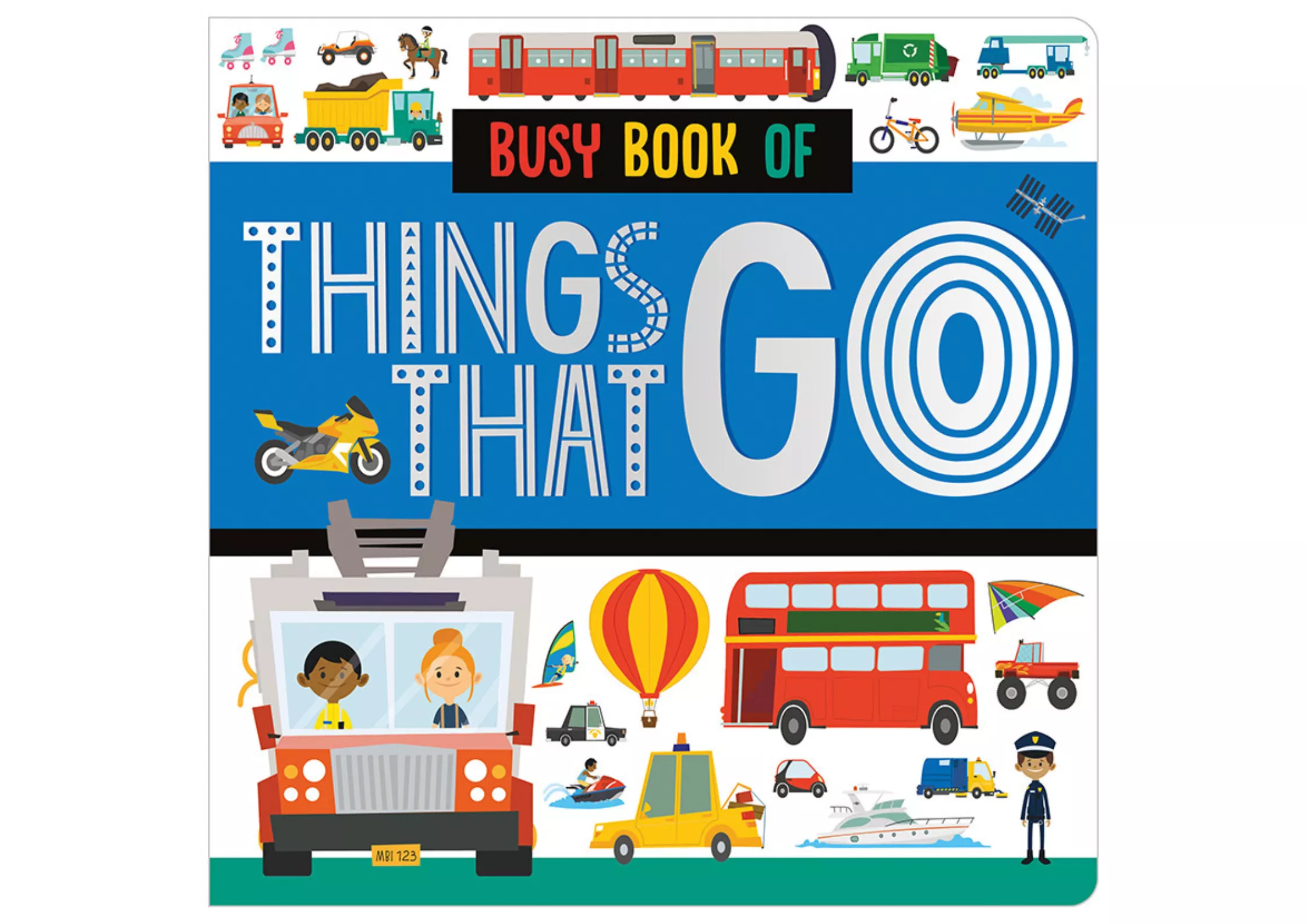 <Make Believe Ideas> Busy Book of Things That Go 硬頁書