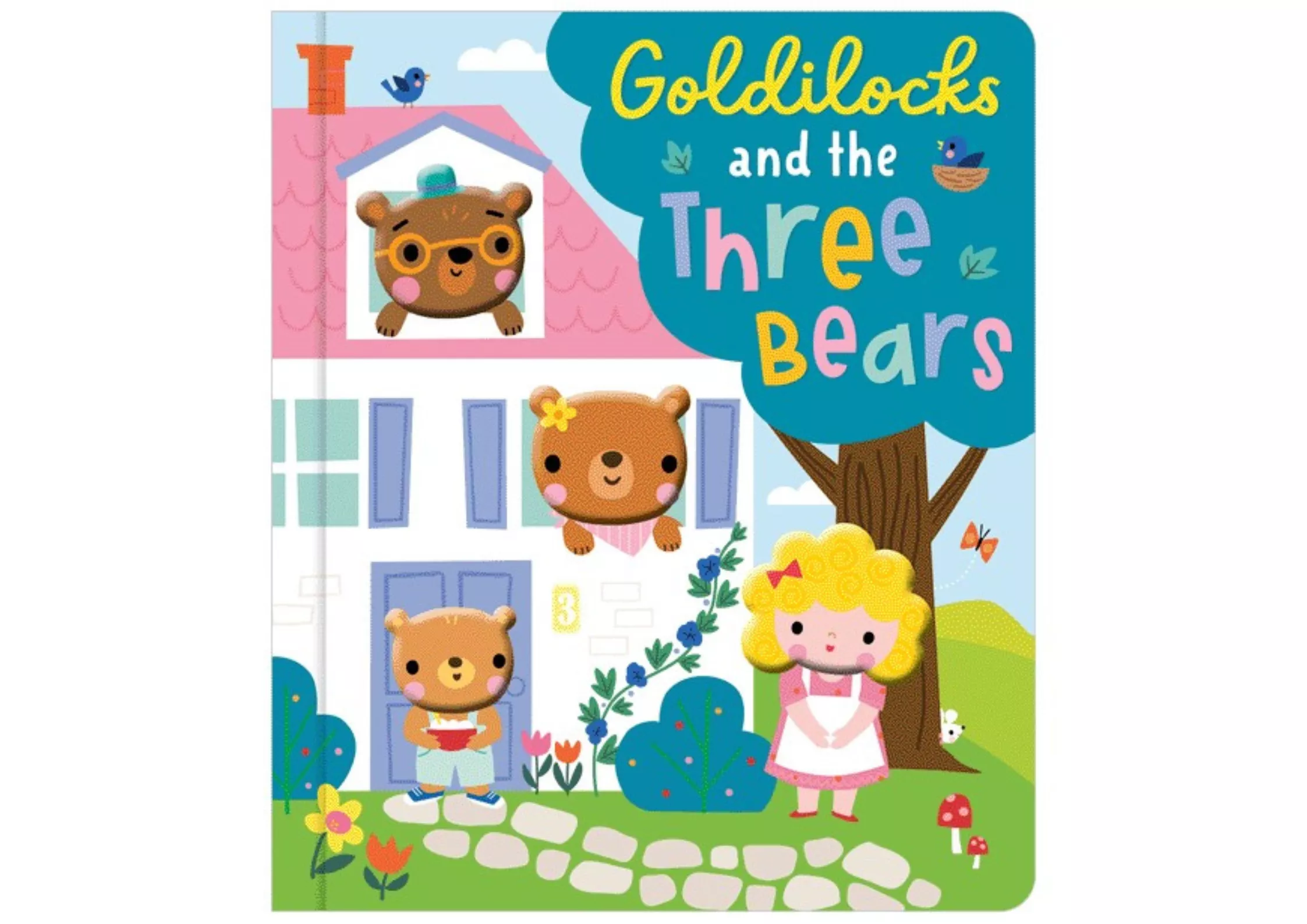 <Make Believe Ideas> Goldilocks and the Three Bears 矽膠觸摸書 有聲書 附音檔QR code
