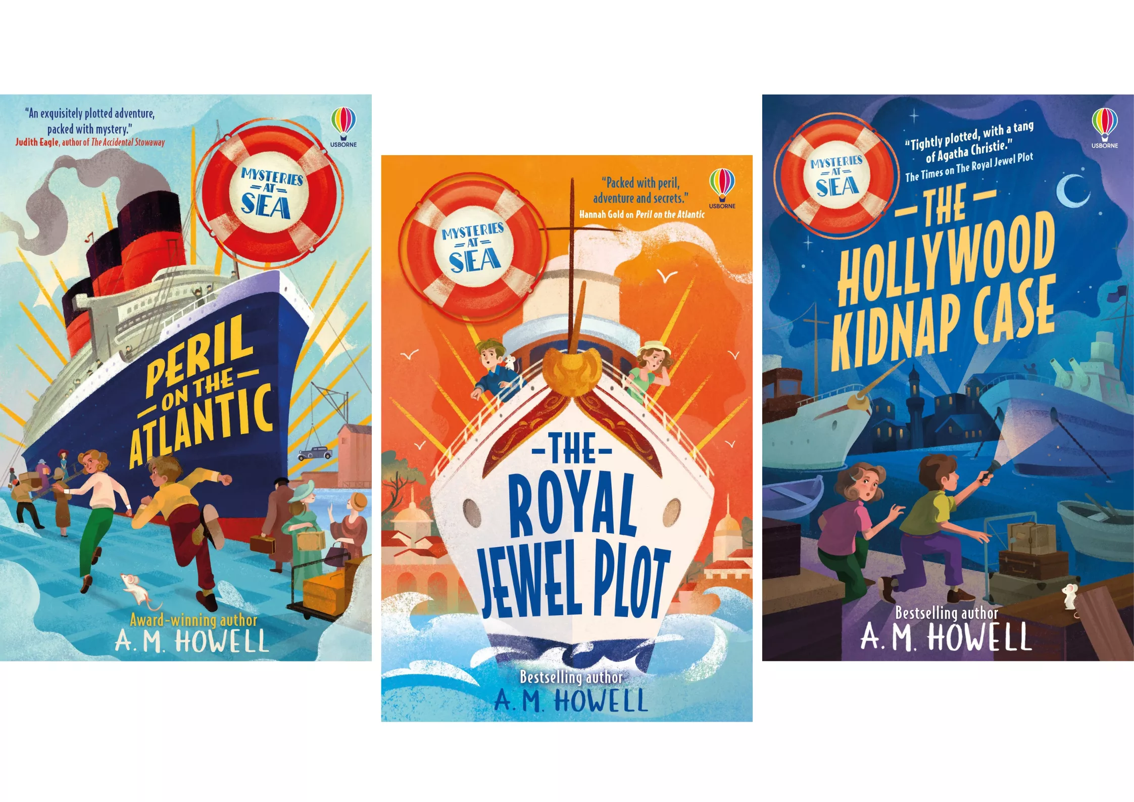 <Usborne> Mysteries at Sea 系列 兒童英文小說
