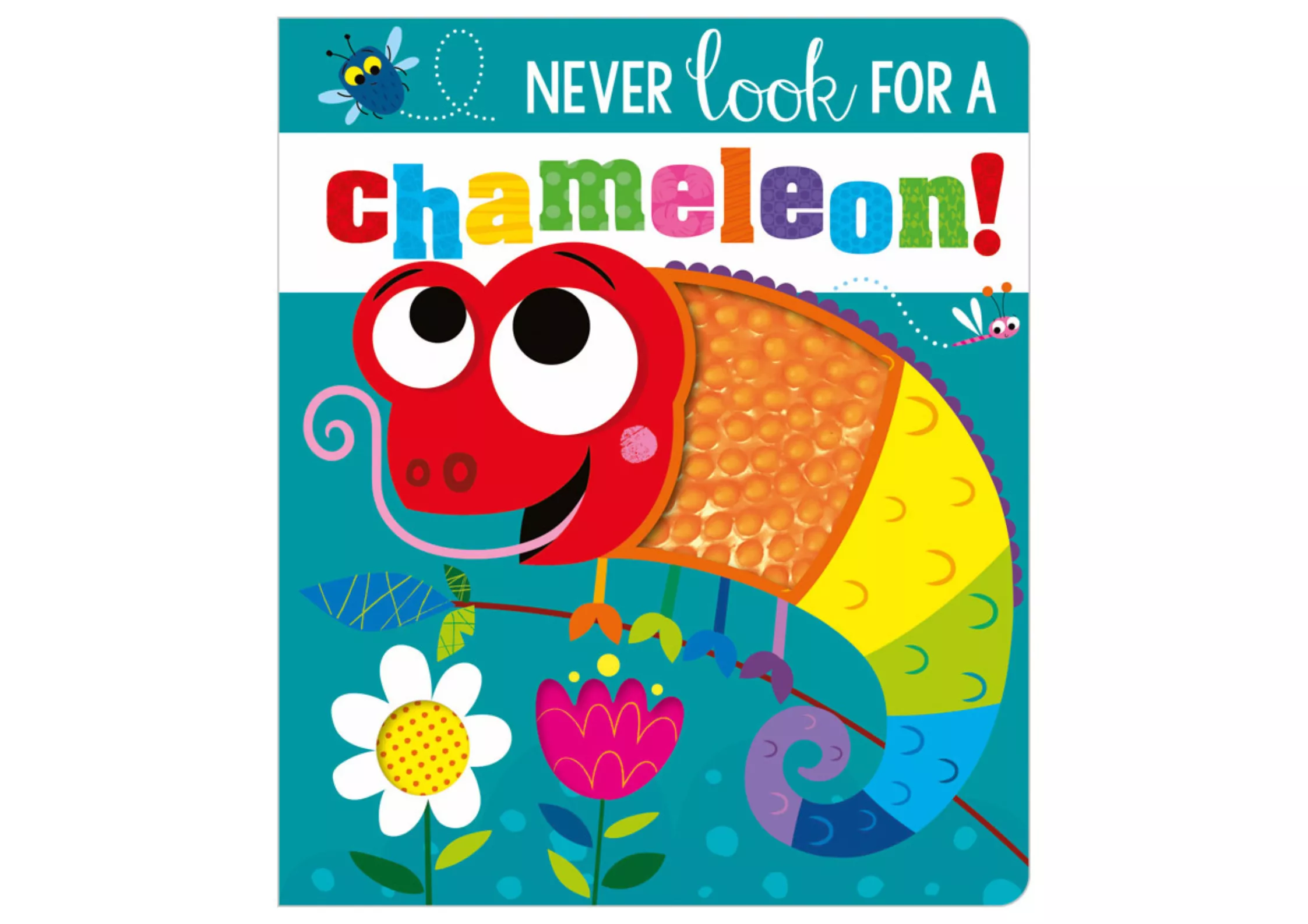 <Make Believe Ideas> Never Look for a Chameleon! 矽膠觸摸書 有聲書 附音檔QR code