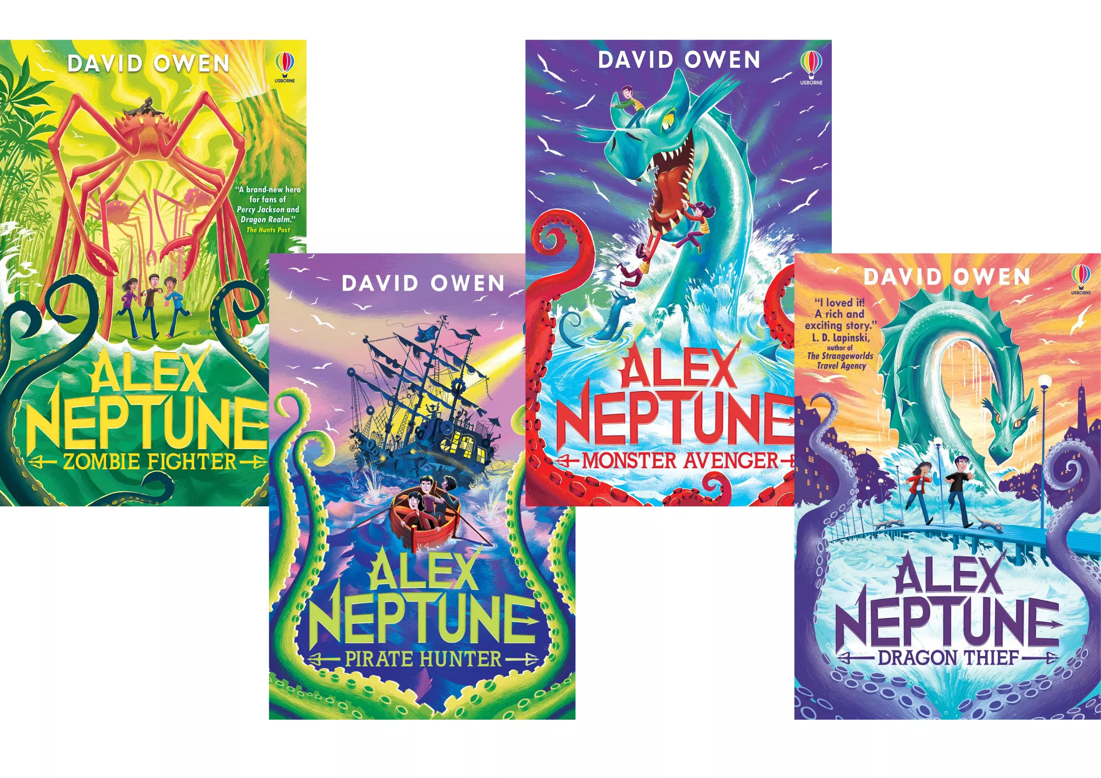 <Usborne> Alex Neptune系列 兒童英文小說