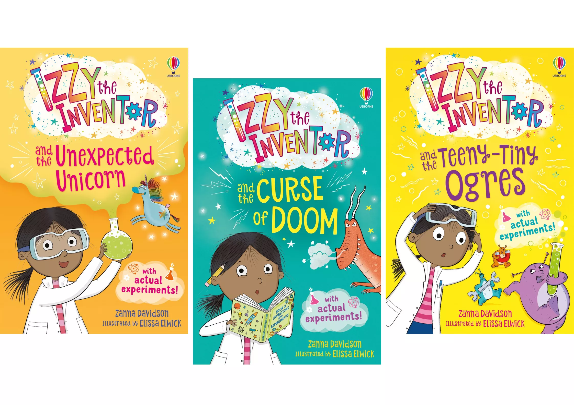<Usborne> Izzy the Inventor系列 兒童英文小說