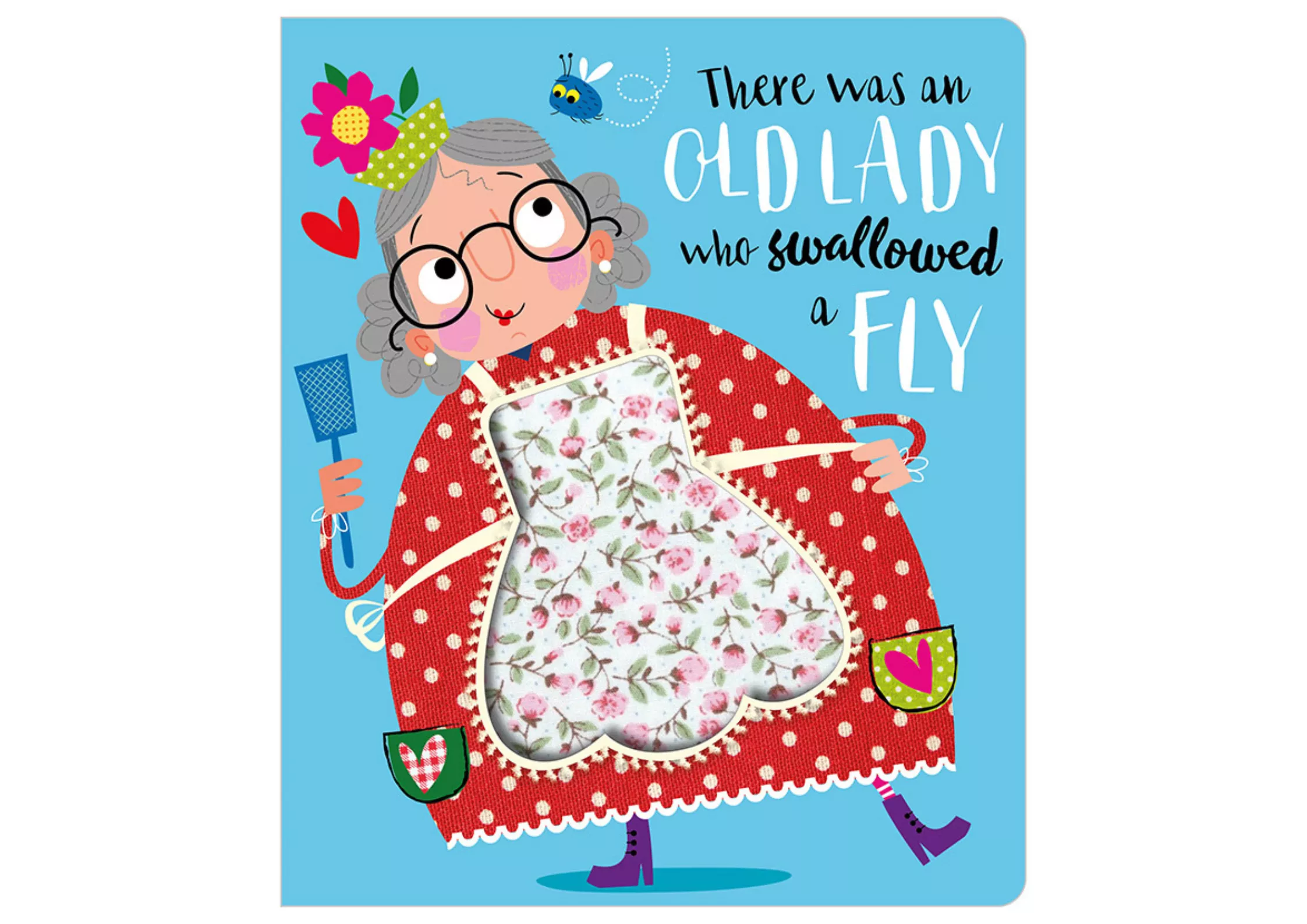 <Make Believe Ideas> There Was an Old Lady Who Swallowed a Fly 硬頁書