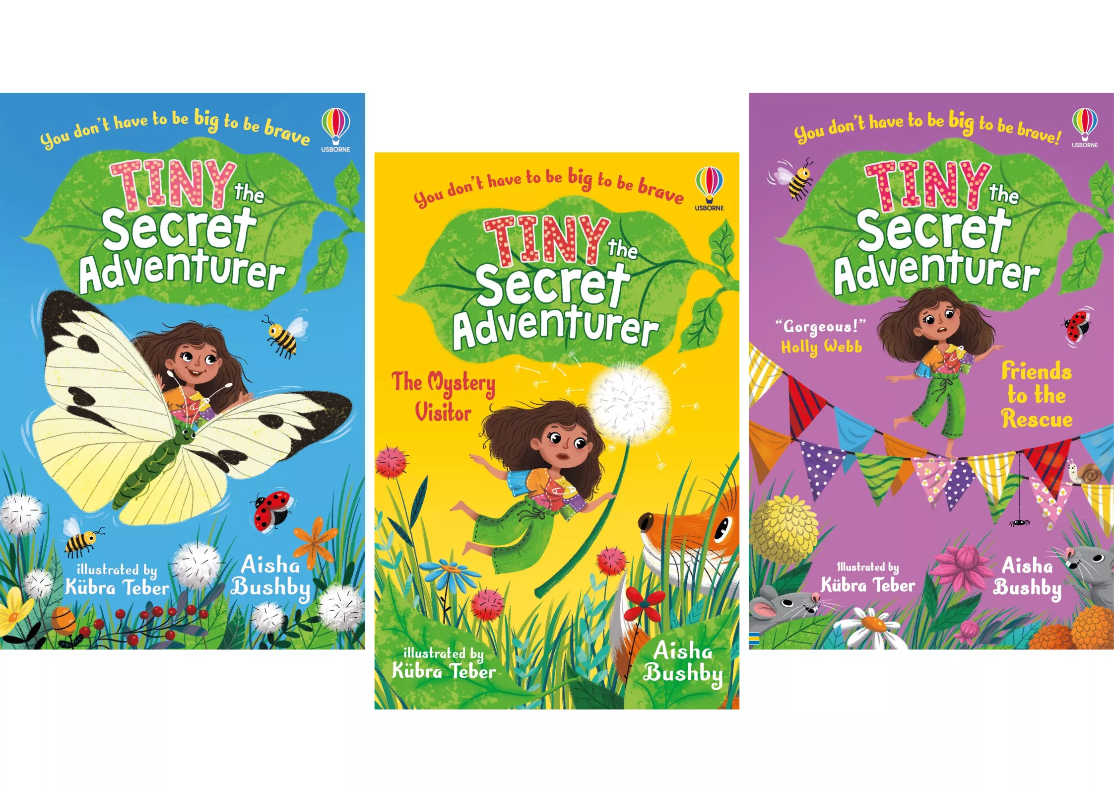 <Usborne> Tiny, the Secret Adventurer系列 兒童英文小說