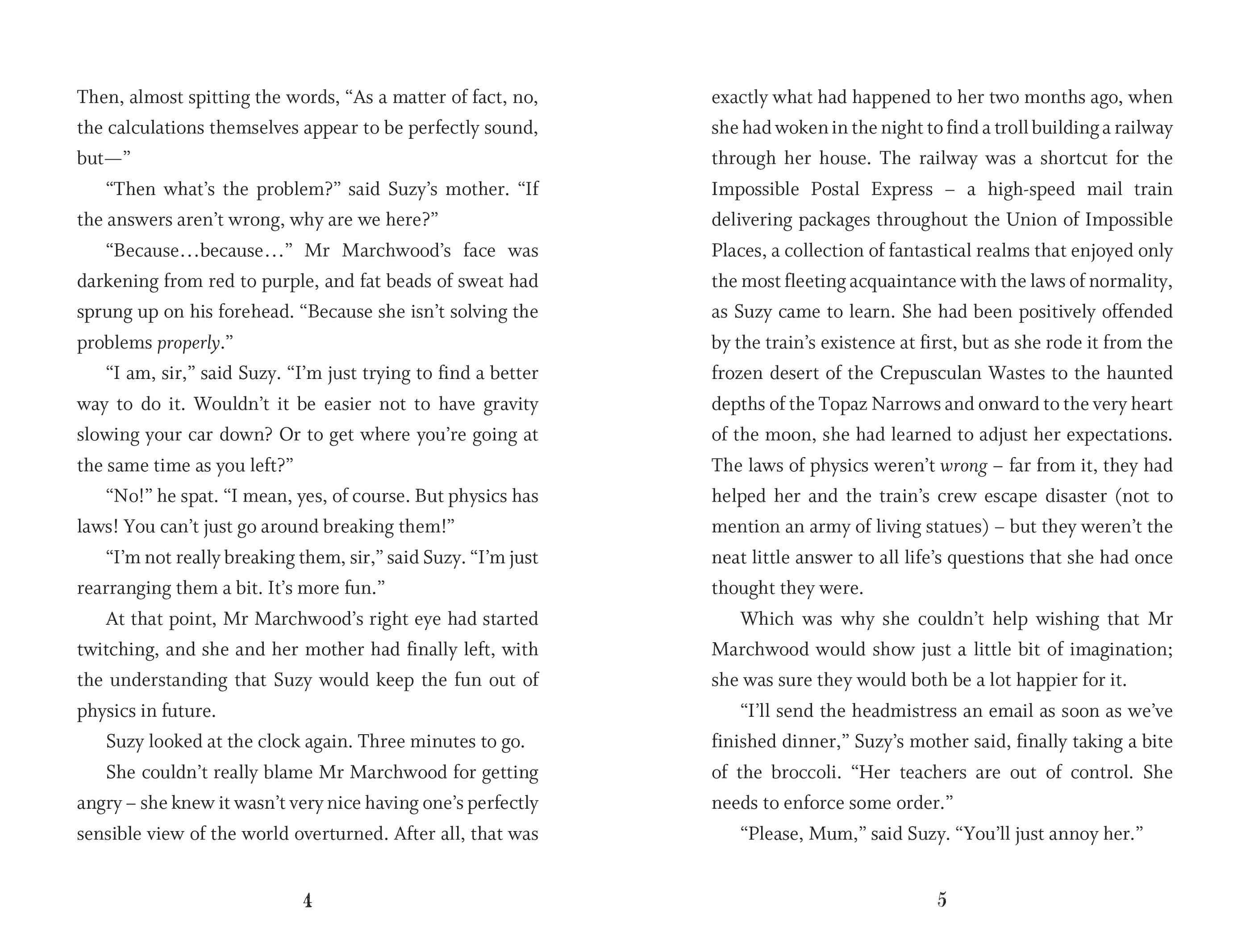 <Usborne> The Train to Impossible Places系列 兒童英文小說