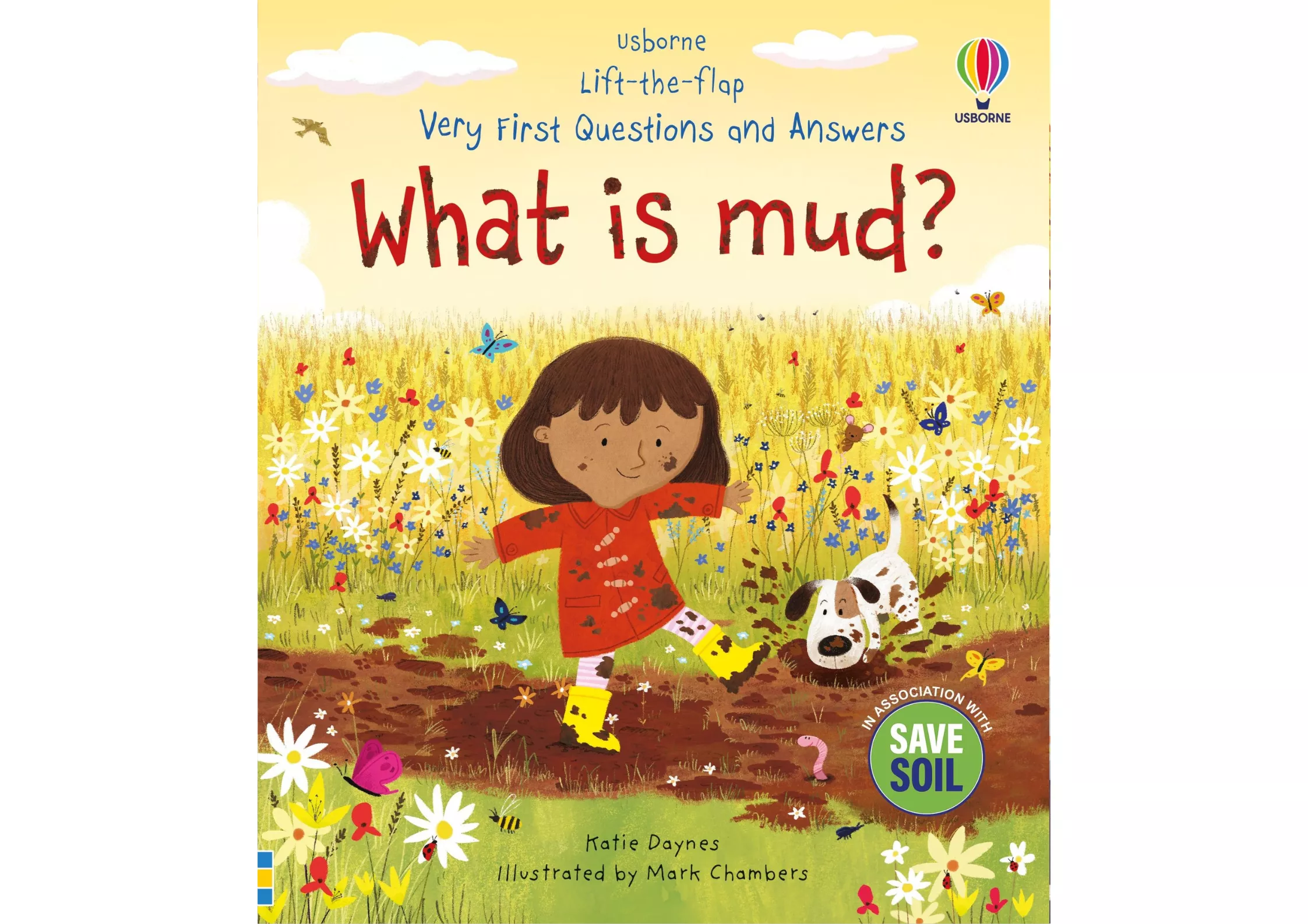 <Usborne> Very First Questions and Answers系列 - What is mud? 翻翻書