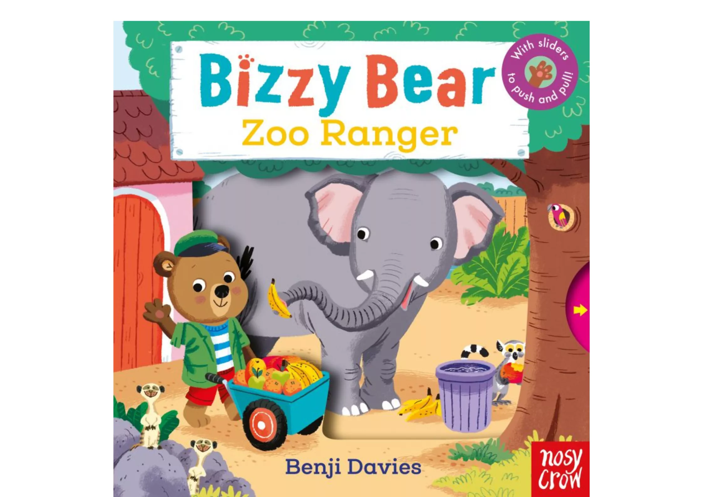 <Nosy Crow> Bizzy Bear: Zoo Ranger 機關書 有聲書 附QR code