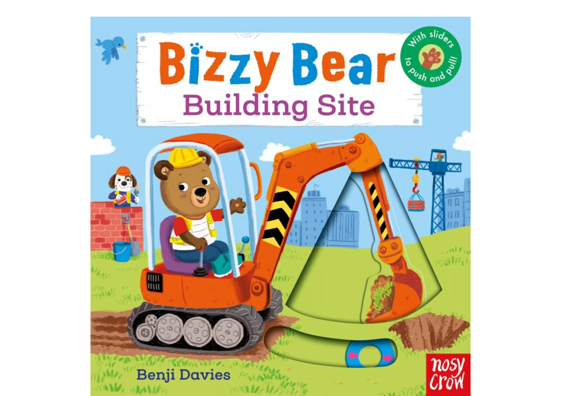 <Nosy Crow> Bizzy Bear: Building Site 機關書 有聲書 附QR code