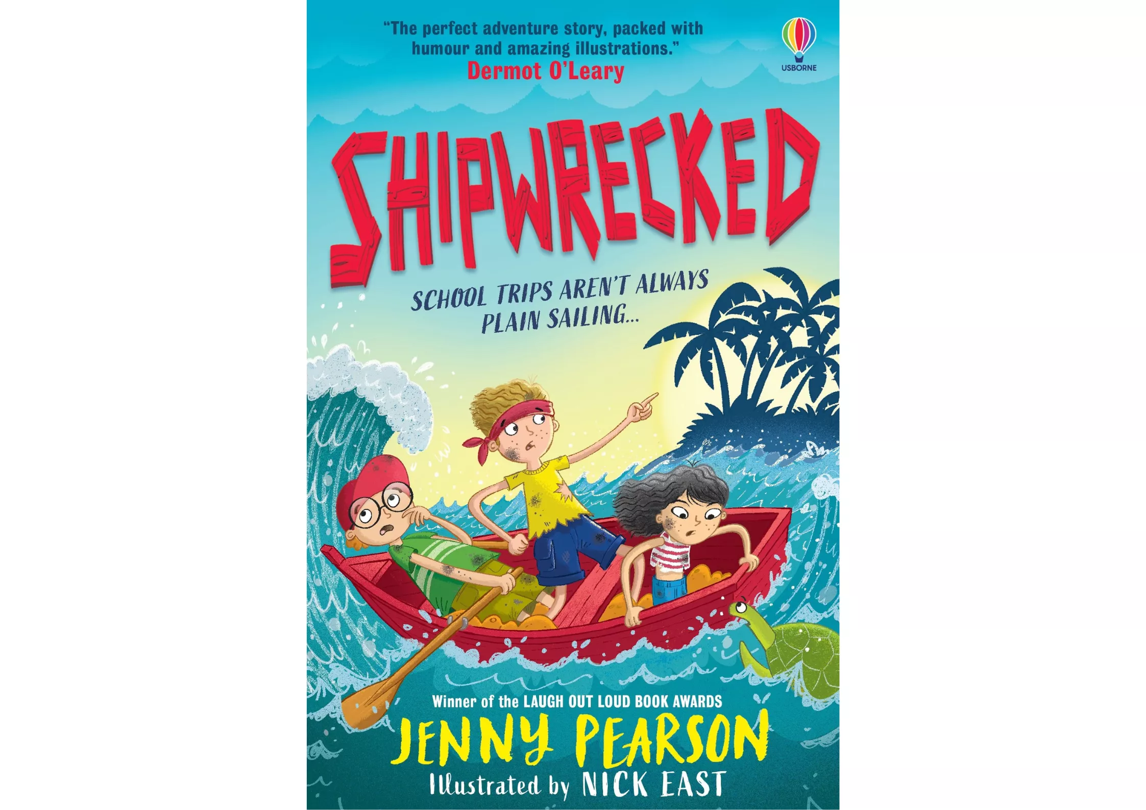 <Usborne> Shipwrecked: School Trips Aren't Always Plain Sailing… 兒童英文小說 暢銷作家Jenny Pearson作品